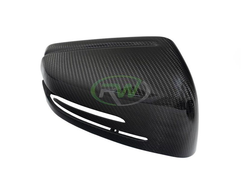 Mercedes Carbon Fiber Replacement Mirror Caps