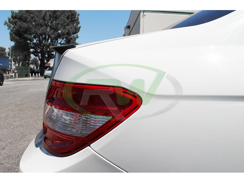 Mercedes W204 AMG Style CF Trunk Spoiler