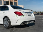 Mercedes W205 AMG Style CF Trunk Spoiler