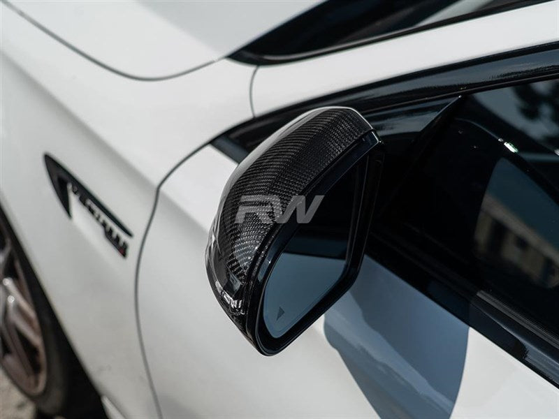Mercedes CF Mirror Caps W205 W213 W222 Secondary image