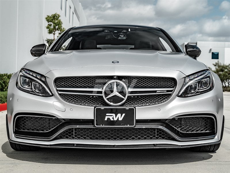 Mercedes W205 C63 AMG Carbon Fiber Front Trim