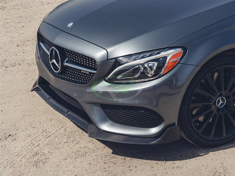 Mercedes W205 BRS Style Carbon Fiber Front Lip