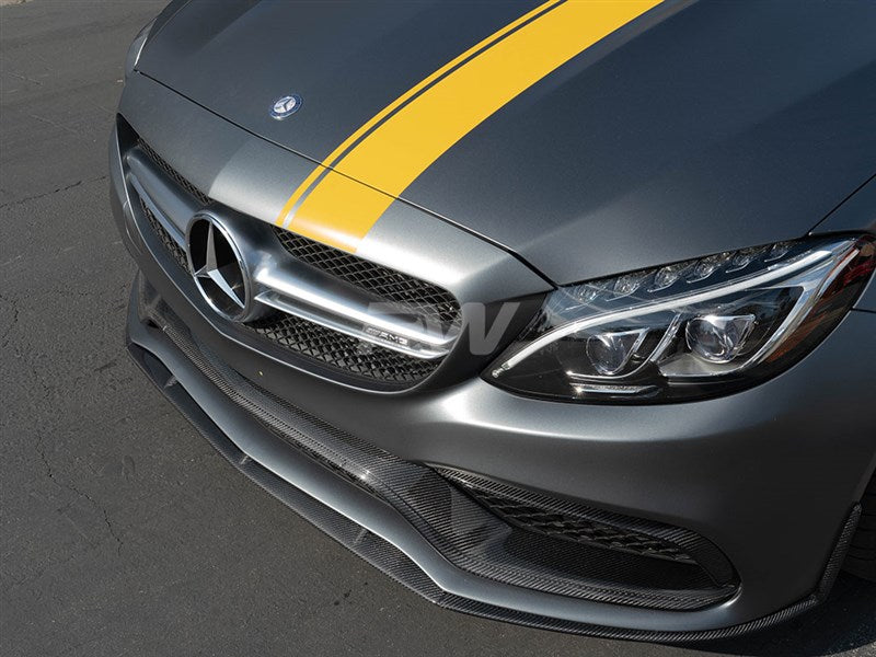 Mercedes W205 C63 C63S Coupe ED1 Style CF Front Lip