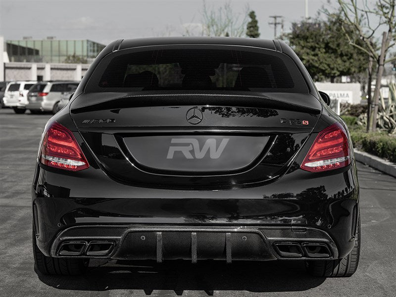 Mercedes W205 C63/C63S AMG DTM CF Diffuser