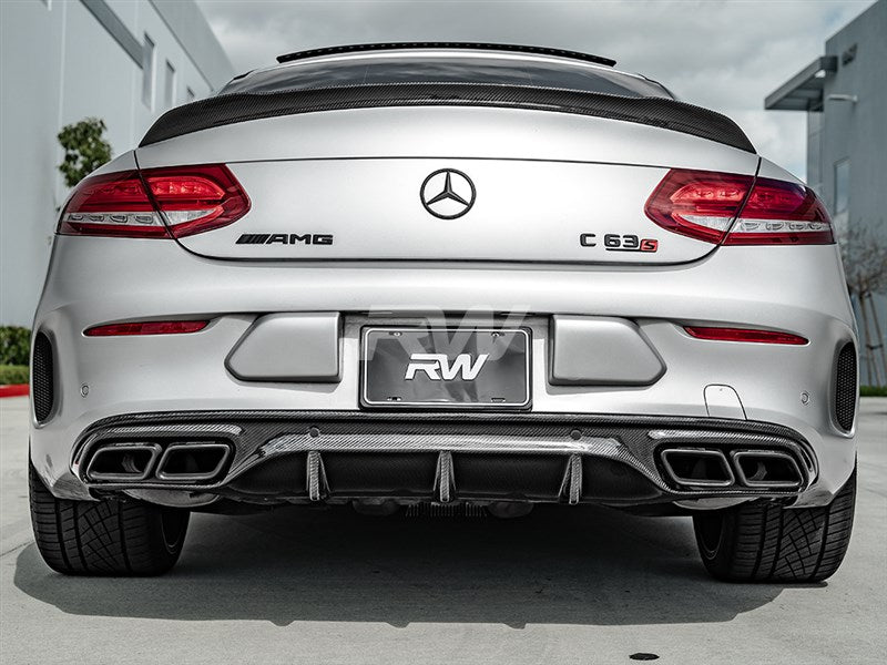 Mercedes W205 C63/C63S Coupe CF Diffuser Secondary image