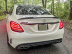 Mercedes W205 XR Carbon Fiber Trunk Spoiler
