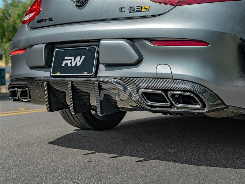 Mercedes W205 C63/C63S Coupe DTM CF Diffuser