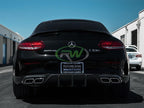 Mercedes W205 C63/C63S Coupe DTM CF Diffuser