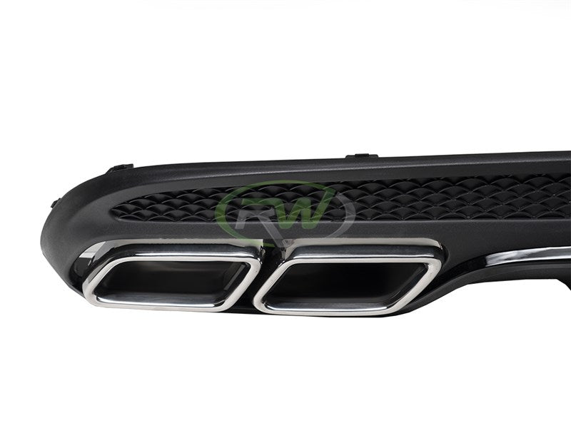 Mercedes C63 Style Diffuser Conversion Kit for C Class Secondary image