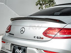 Mercedes W205 Coupe ED1 V2 CF Trunk Spoiler