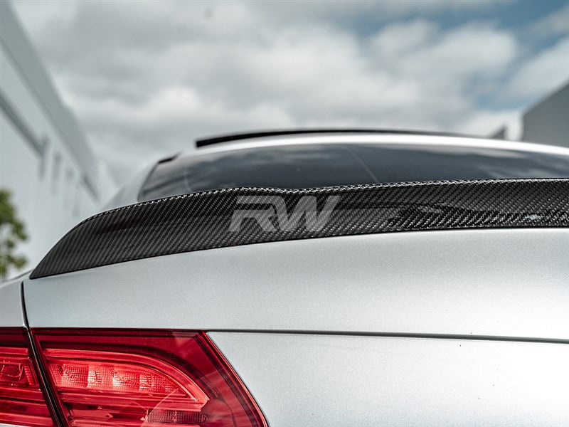 Mercedes W205 Coupe ED1 V2 CF Trunk Spoiler