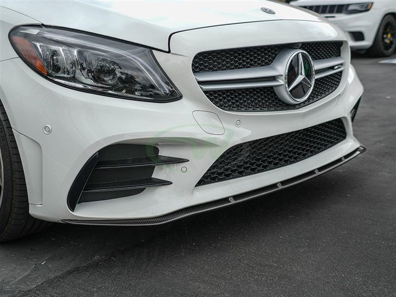 Mercedes W205 C43 2019+ Night Style CF Front Lip