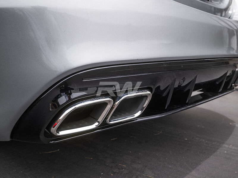 Mercedes W205 Facelift AMG Style Diffuser Kit