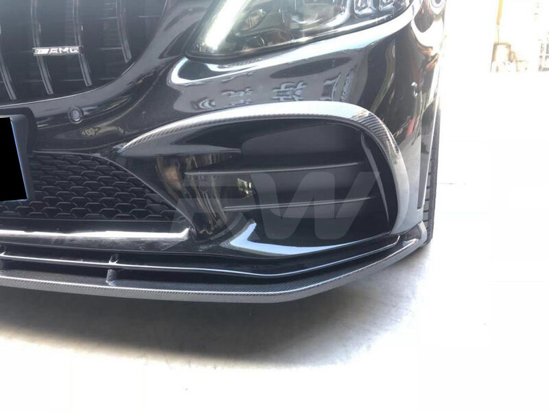 Mercedes W205 C43 DTM Carbon Fiber Front Lip Secondary image