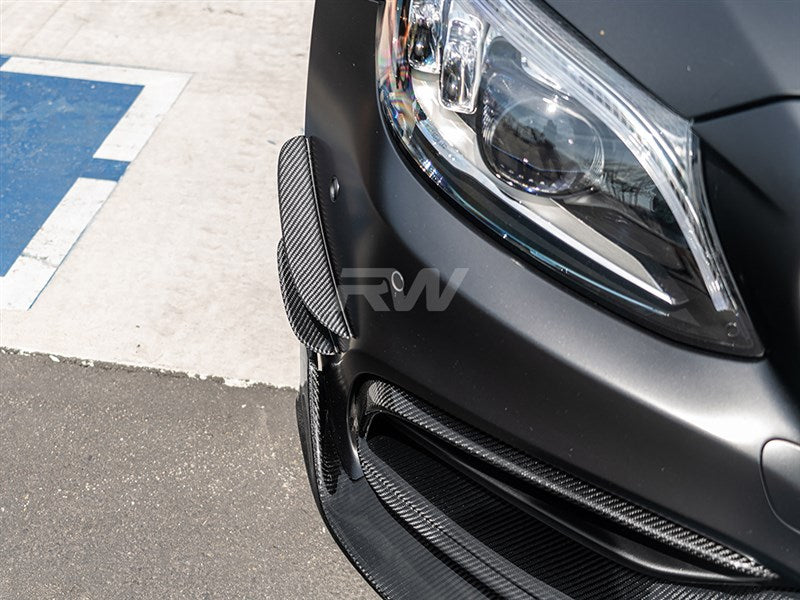 Mercedes W205 C63/C63S Carbon Fiber Canards Secondary image
