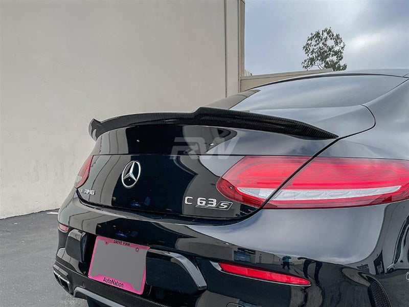 Mercedes W205 XR Coupe CF Trunk Spoiler