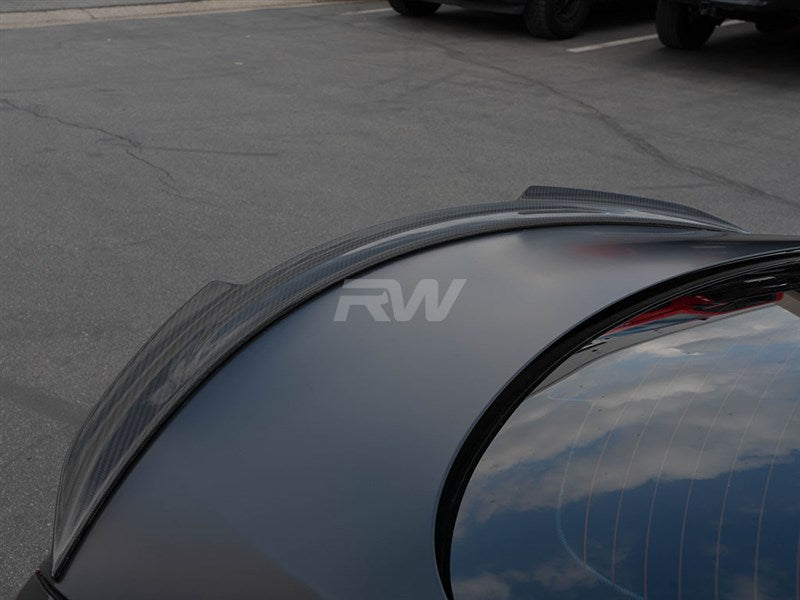Mercedes W205 XR Coupe CF Trunk Spoiler Secondary image