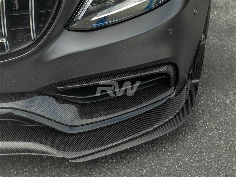 Mercedes W205 C63/C63S GTX Coupe CF Front Lip Secondary image
