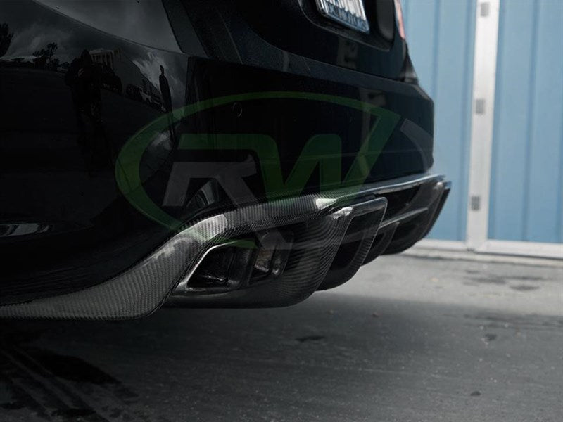 Mercedes W212 E63 Renn Style CF Rear Diffuser