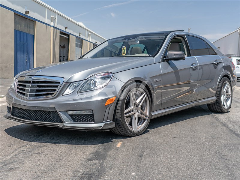 Mercedes W212 E63 Renn Style CF Front Lip 10-13 Secondary image