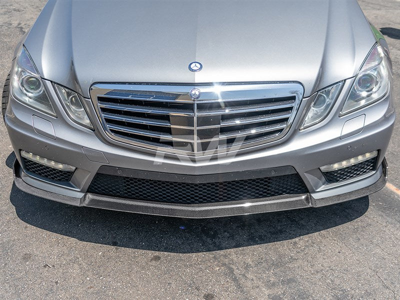Mercedes W212 E63 Renn Style CF Front Lip 10-13