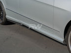 Mercedes W212 CF Side Skirt Extensions