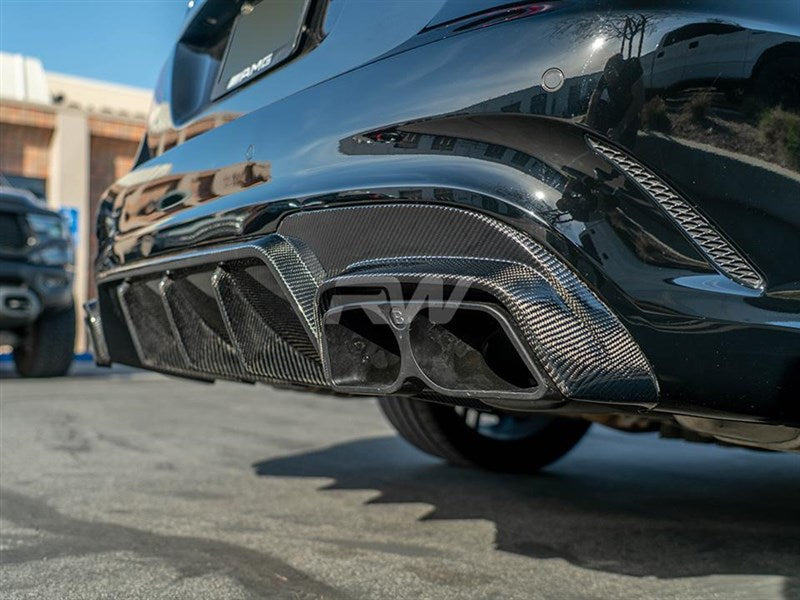 Mercedes W212 E63 Facelift BRS Style CF Diffuser