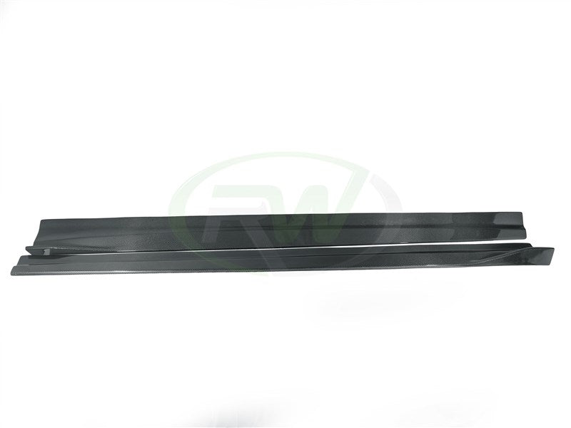 Mercedes W212 E63 14+ CF Side Skirt Extensions