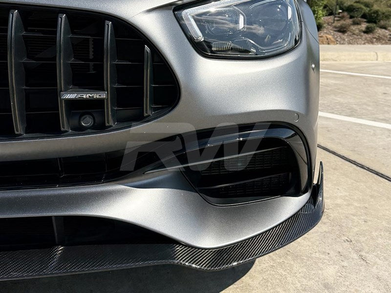 Mercedes W213 E63S BRS Style CF Front Lip 2021+