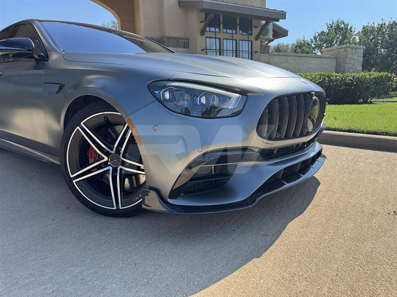 Mercedes W213 E63S BRS Style CF Front Lip 2021+