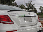 Mercedes W213 ED1 Style CF Trunk Spoiler