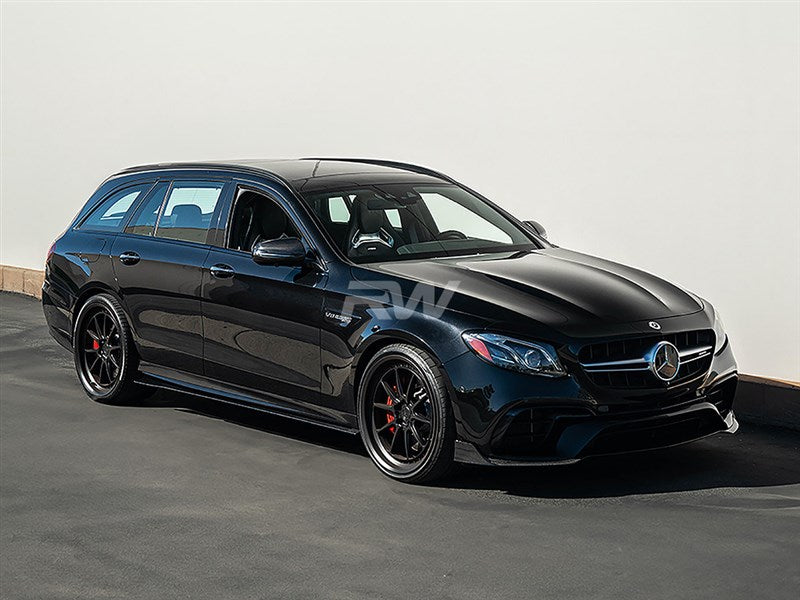 Mercedes W213 DTM Carbon Side Skirt Extensions