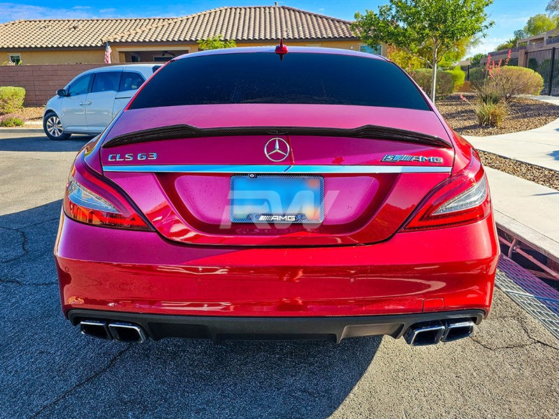 Mercedes W218 CLS CF XR Trunk Spoiler