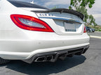 Mercedes W218 CLS63 Renn Style CF Diffuser