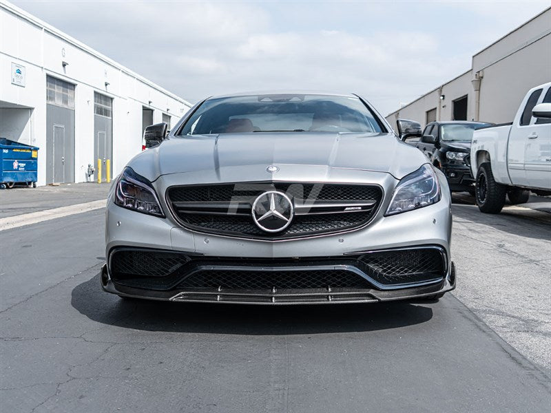 Mercedes W218 CLS63 BRS Style CF Front Lip