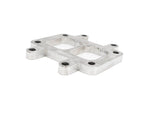 BTR T6 DIVIDED INLET FLANGE W/ INTEGRATED MOUNT - STAINLESS - MR/T6/IM/SS