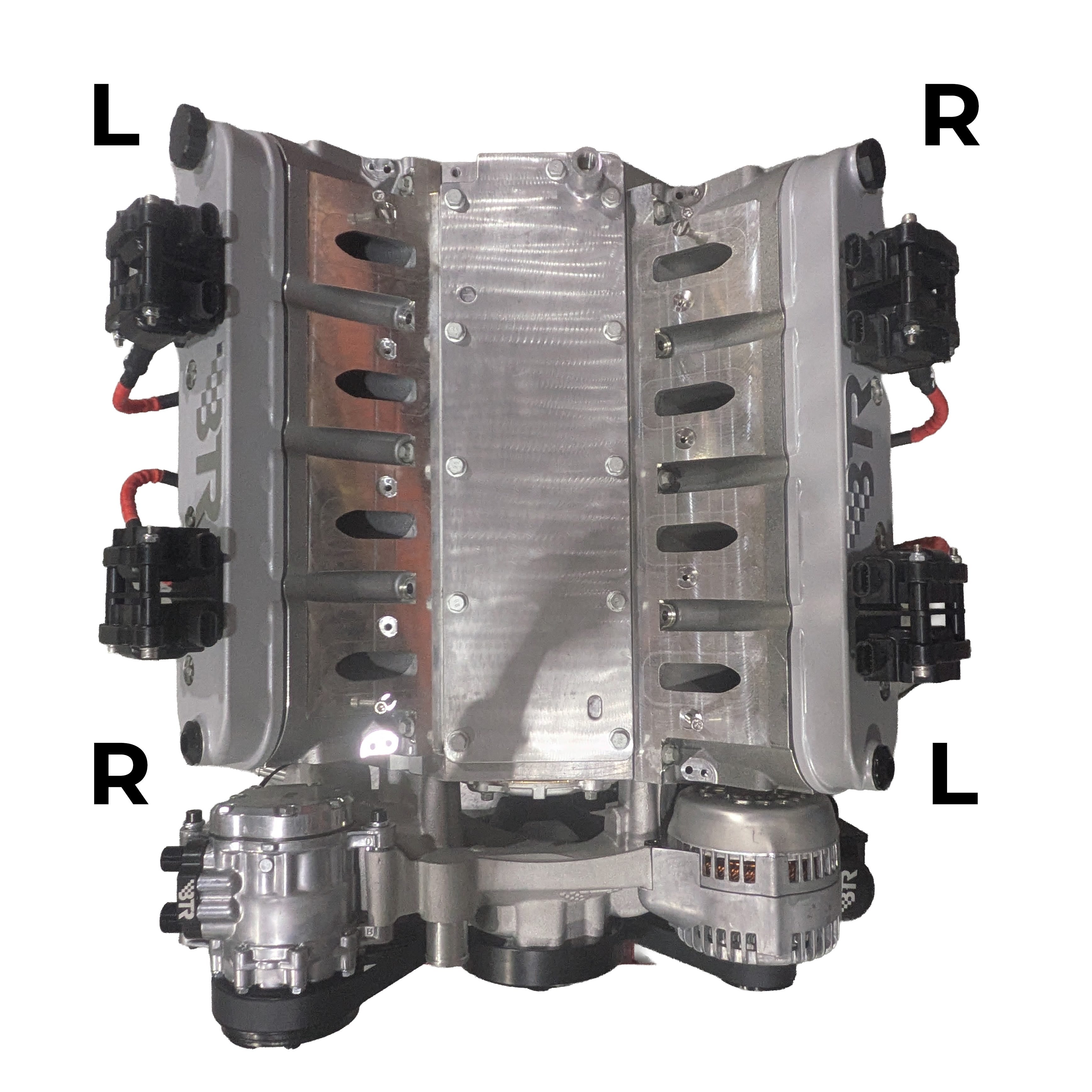 BTR VALVE COVER BAFFLE - FOR DIE CAST VCA-02 ALUMINUM COVERS - RIGHT SIDE - VCB_RIGHT_R1 Secondary image