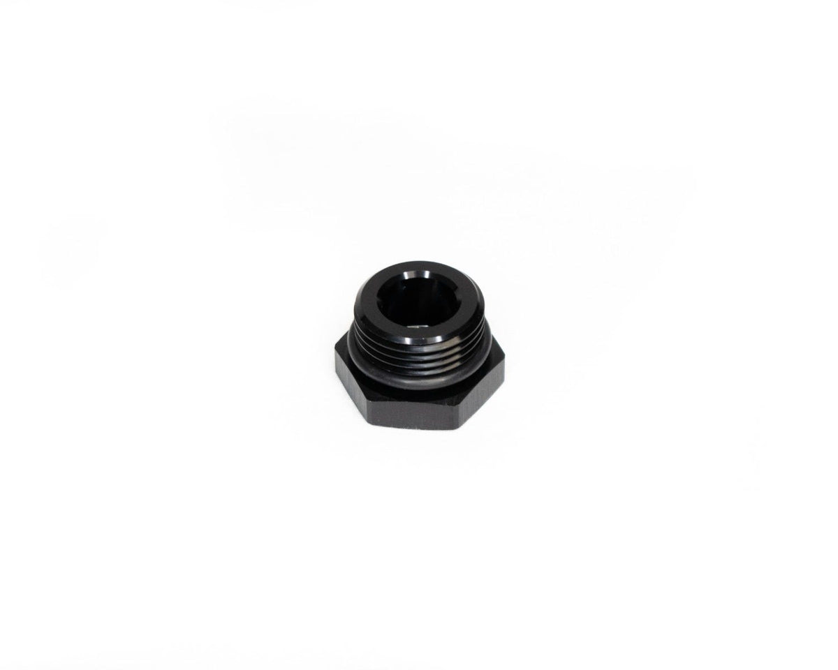 BTR ORB PORT PLUG - 12AN - HEX HEAD - BLACK - ORB-PGW-012