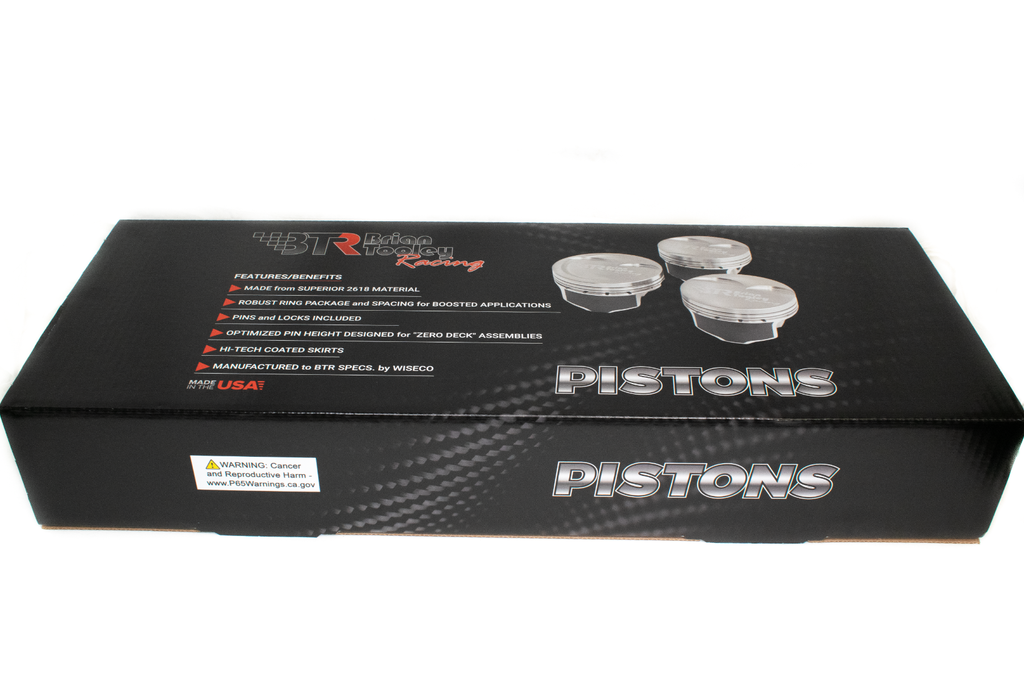 BTR L83/L84 5.3 DROP IN PISTON SET - 3.780" BORE - 3.622" STROKE - 6.098" ROD - BTRP325098DI-8