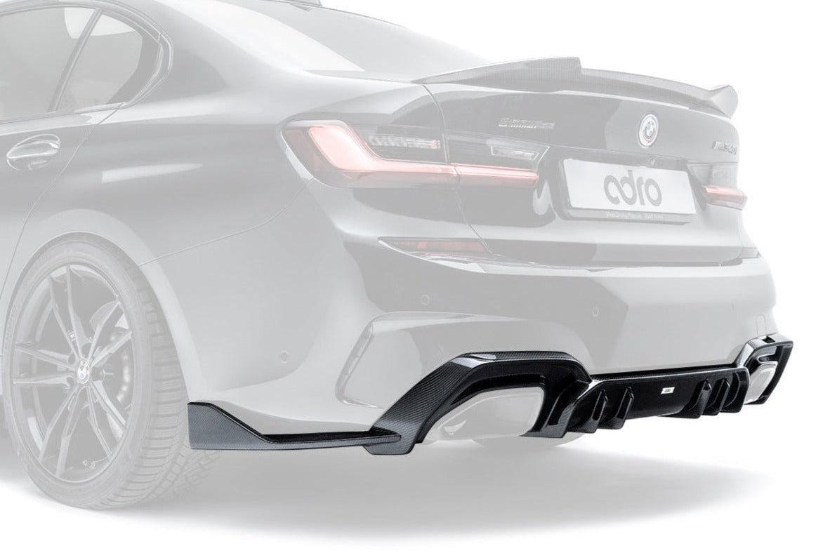 ADRO G20 M340i Pre-LCI Carbon Rear Diffuser Set