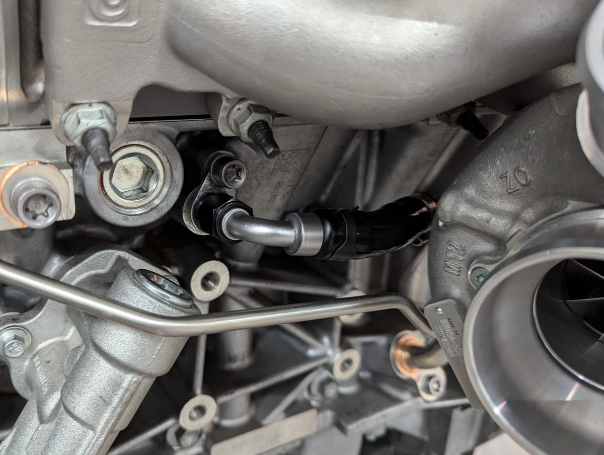 Full-Race 2017-2020 Ford F-150 & Raptor 3.5L EcoBoost Turbocharger Coolant Line Upgrade Kit
