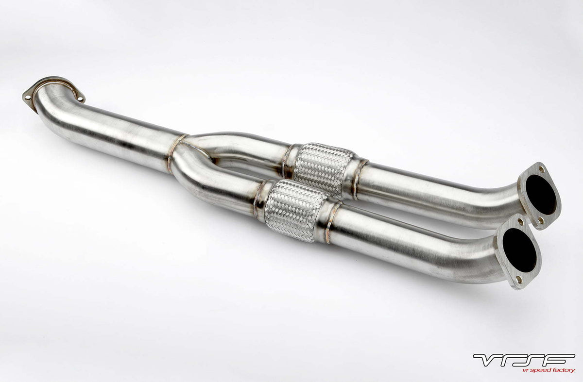 VRSF Nissan GTR 3.5″ Stainless Steel Mid Pipes Main image