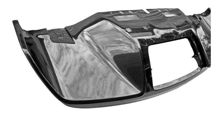 Carbon Fiber Rear Diffuser OEM Style - Audi R8 V8 & V10 (2014-2015) Secondary image