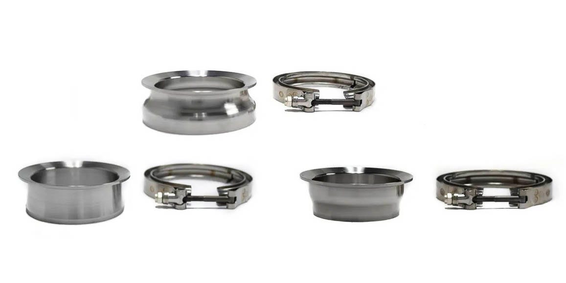 S300 DOWNPIPE FLANGES WITH V-BAND CLAMP