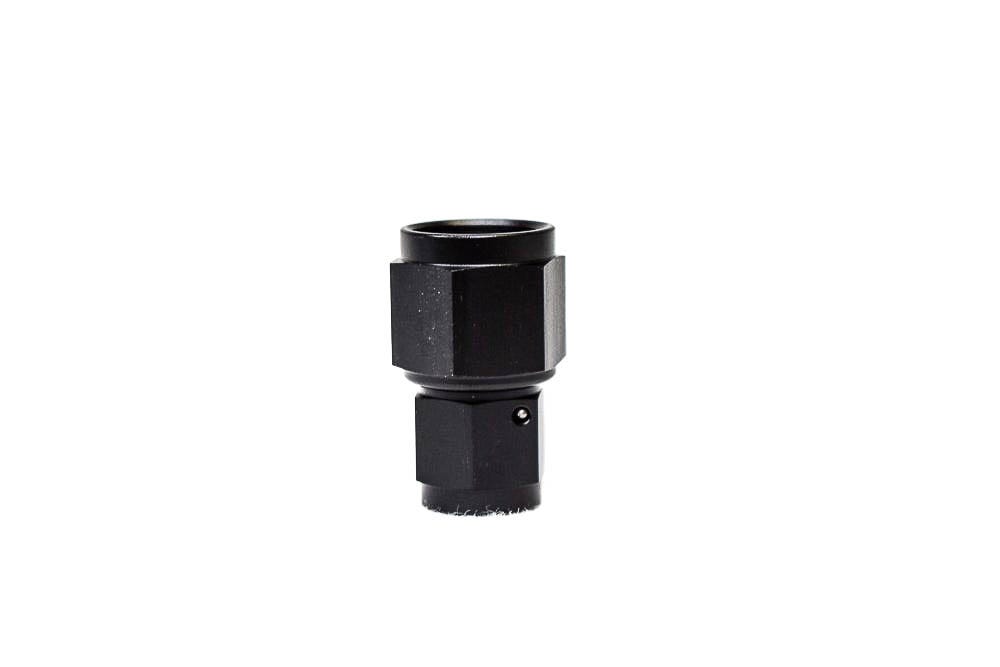 BTR FEMALE SWIVEL COUPLER - 6AN TO 8AN - BLACK - SAC-06-08