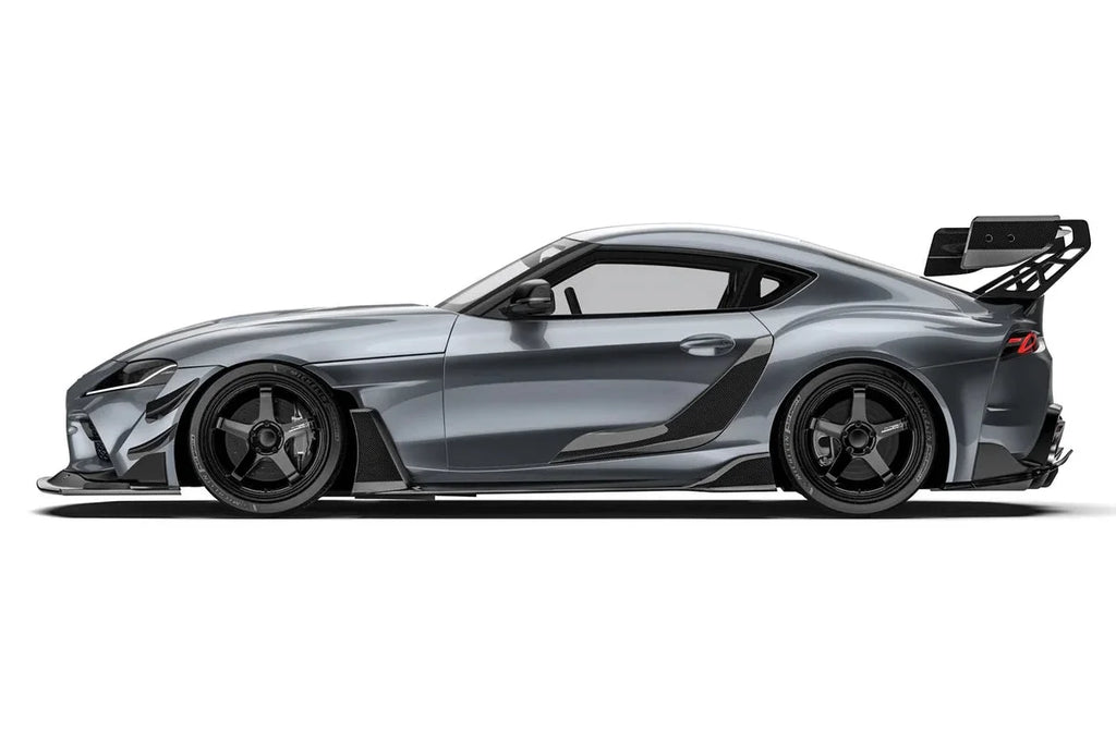 ADRO A90 GR Supra ARD Carbon Race Canards (Stock Bumper)