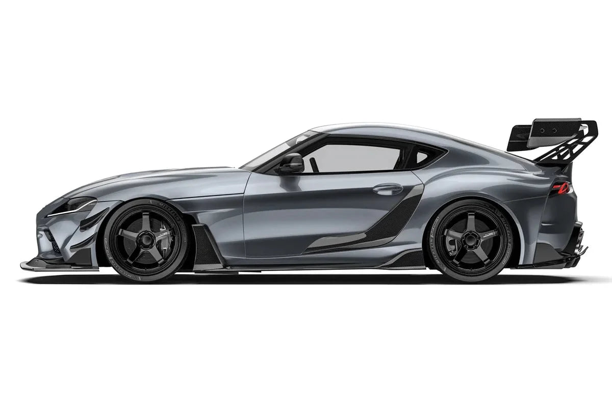 ADRO A90 GR Supra ARD Carbon Race Canards (Stock Bumper)