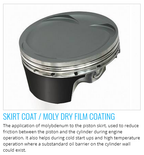 B58 CP-CARRILLO FORGED PISTON SET