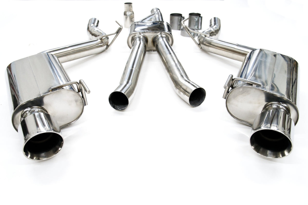 Full-Race 2015+ Ford Mustang 2.3L EcoBoost 3" CatBack Exhaust System