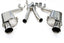Full-Race 2015+ Ford Mustang 2.3L EcoBoost 3" CatBack Exhaust System